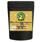 Blue Pea Lemongrass Green Tea | 20 pyramid Tea bags